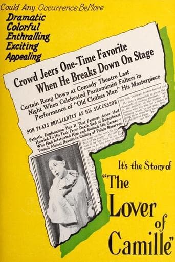 Movie poster for The Lover of Camille