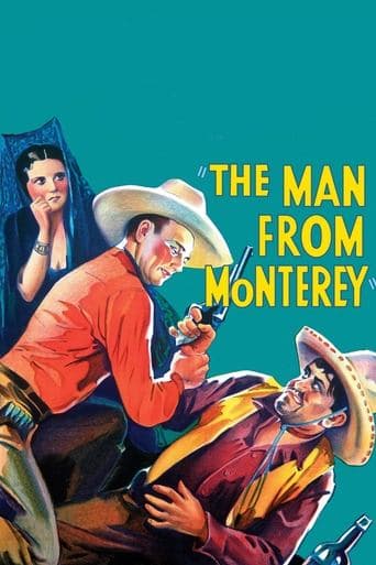 Movie poster for The Man from Monterey