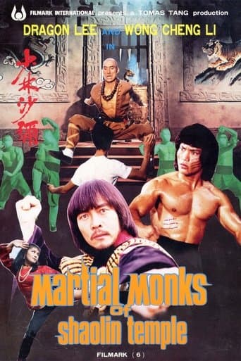 Movie poster for Martial Monks of Shaolin Temple
