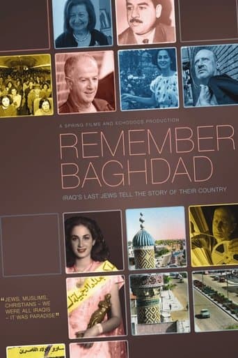 Movie poster for Remember Baghdad