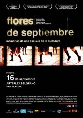 Movie poster for Flores de septiembre