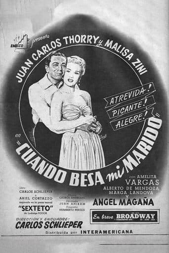 Movie poster for When My Husband Kisses