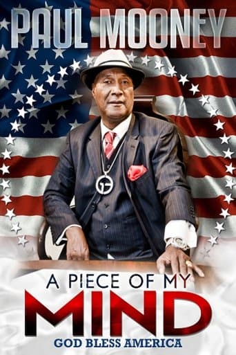 Movie poster for Paul Mooney: A Piece of My Mind - God Bless America