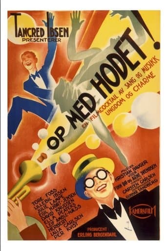 Movie poster for Op med hodet!