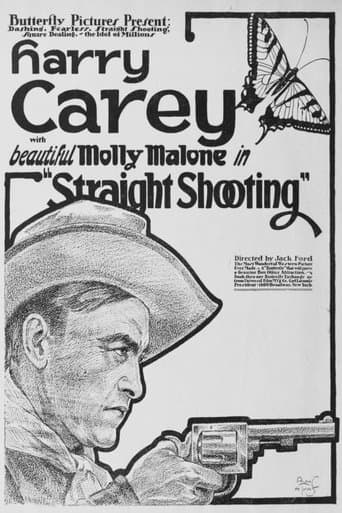Movie poster for Straight Shooting