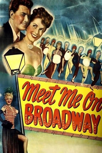 Movie poster for Meet Me on Broadway