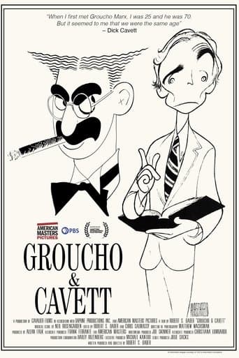 Movie poster for Groucho & Cavett