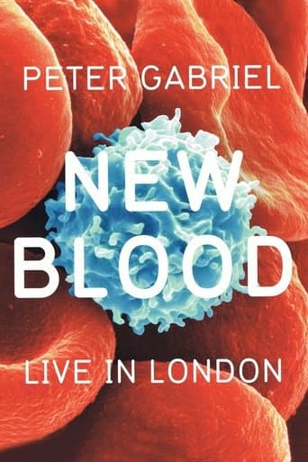 Movie poster for Peter Gabriel: New Blood, Live In London