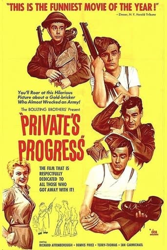 Movie poster for Private's Progress