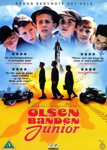 Movie poster for Olsen Gang Junior