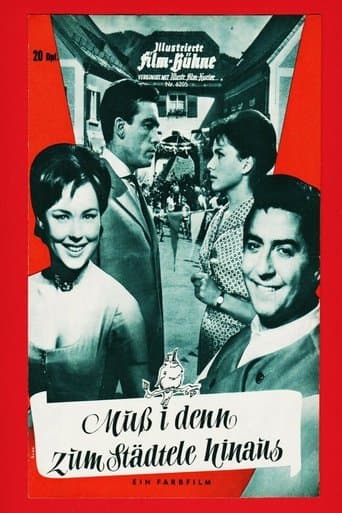 Movie poster for Muß i denn zum Städtele hinaus