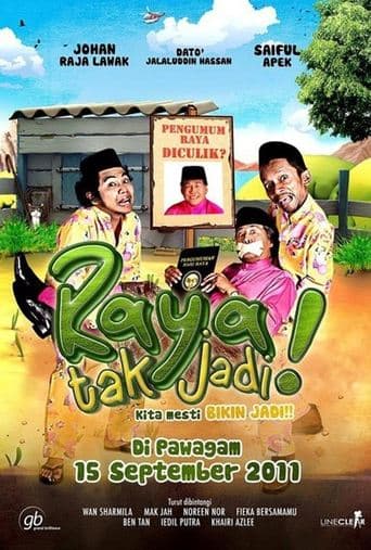 Movie poster for Raya Tak Jadi!
