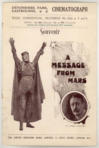 Movie poster for A Message from Mars