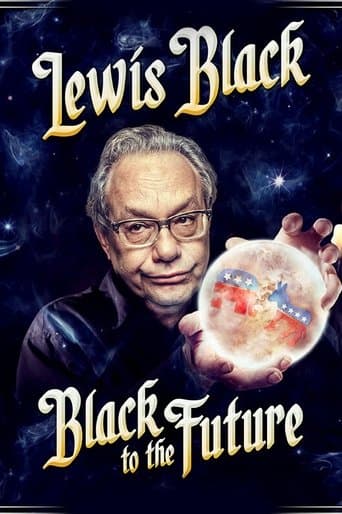 Movie poster for Lewis Black: Black to the Future