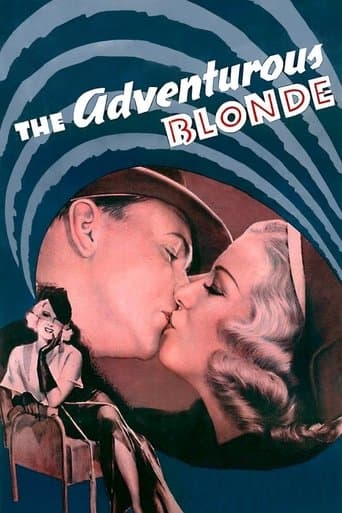 Movie poster for The Adventurous Blonde