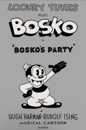 Movie poster for Bosko's Party