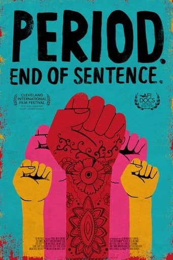 Movie poster for Period. End of Sentence.