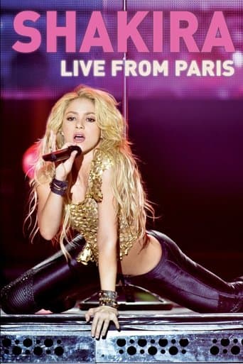 Movie poster for Shakira: Live from Paris
