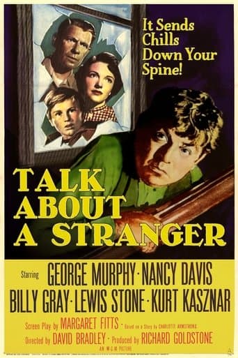 Movie poster for Talk About a Stranger
