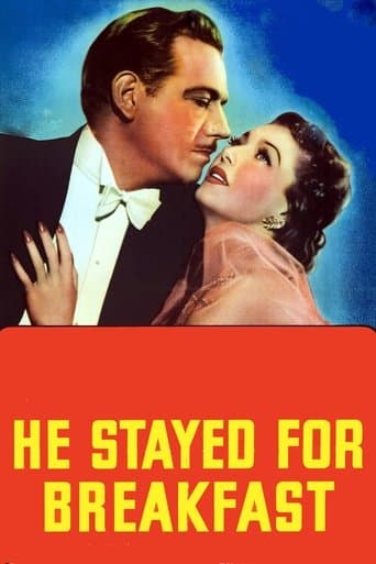 Movie poster for He Stayed for Breakfast