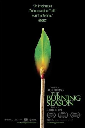 Movie poster for The Burning Season