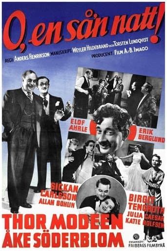 Movie poster for O, What a Night!