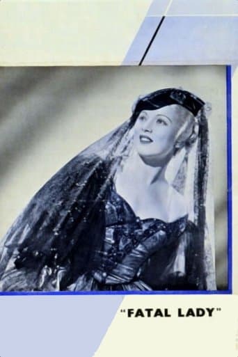 Movie poster for Fatal Lady