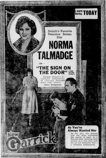 Movie poster for The Sign on the Door