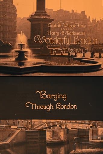 Movie poster for Wonderful London: Barging Through London