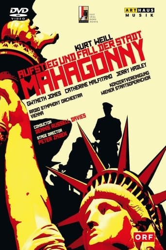 Movie poster for The Rise and Fall of the City of Mahagonny