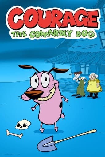 Movie poster for Courage the Cowardly Dog