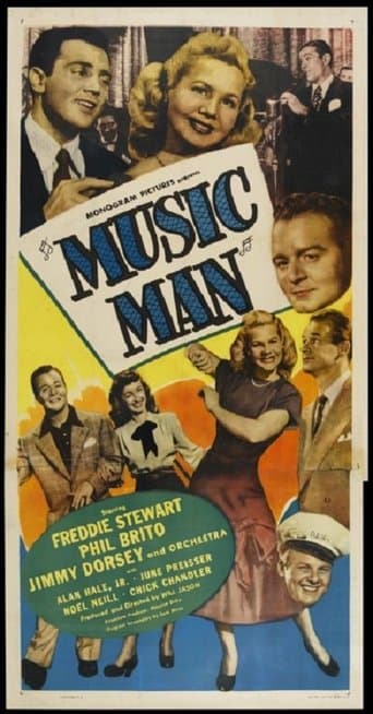 Movie poster for Music Man