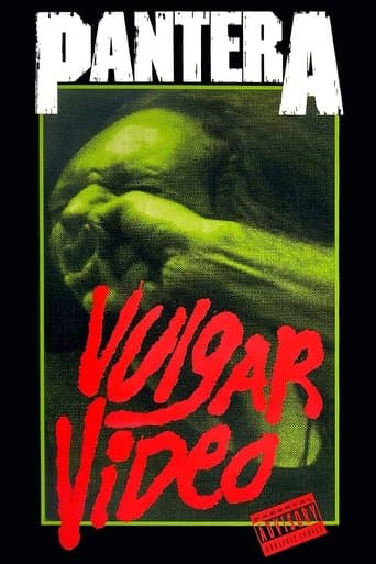 Movie poster for Pantera: Vulgar Video