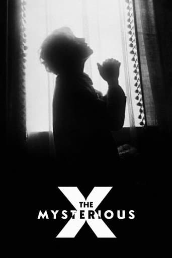 Movie poster for The Mysterious X