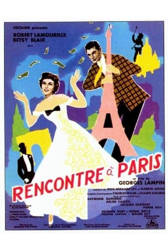 Movie poster for Meeting in Paris
