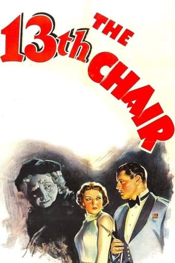Movie poster for The Thirteenth Chair