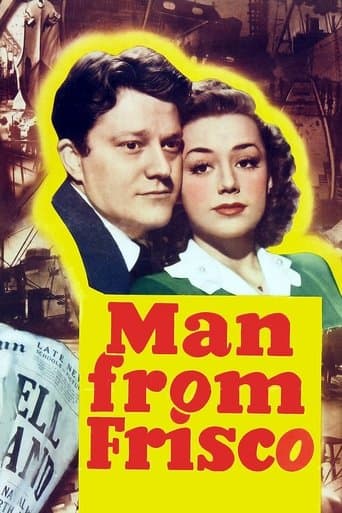 Movie poster for Man from Frisco