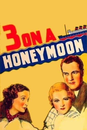 Movie poster for Three on a Honeymoon