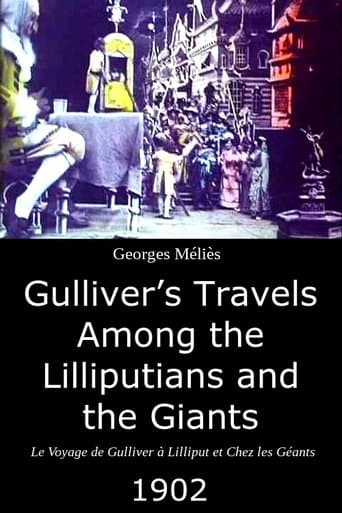 Movie poster for Gulliver's Travels Among the Lilliputians and the Giants