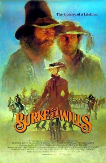 Movie poster for Burke & Wills