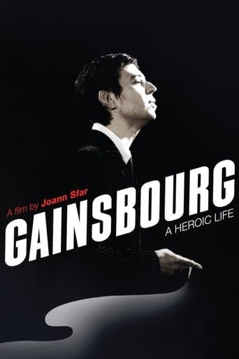 Movie poster for Gainsbourg: A Heroic Life