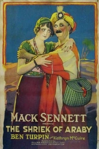Movie poster for The Shriek of Araby