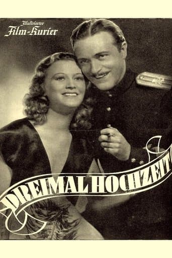 Movie poster for Dreimal Hochzeit