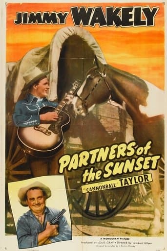 Movie poster for Partners of the Sunset