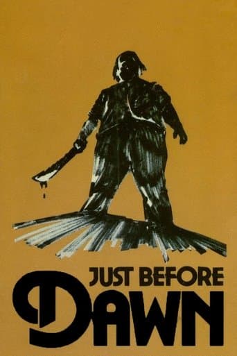 Movie poster for Just Before Dawn