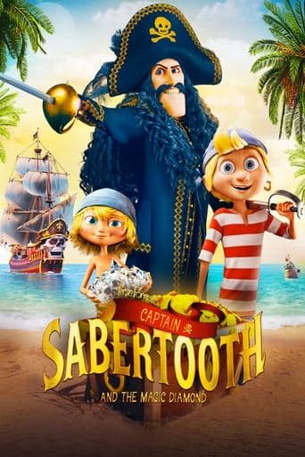Movie poster for Captain Sabertooth and the Magical Diamond