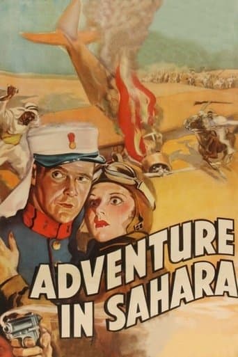 Movie poster for Adventure in Sahara