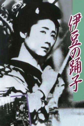 Movie poster for The Dancing Girl of Izu