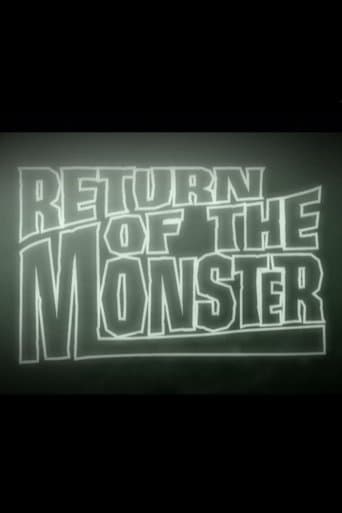 Movie poster for Return of the Monster