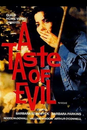 Movie poster for A Taste of Evil